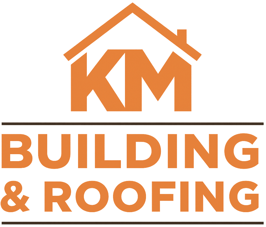km building roofing logo no margin